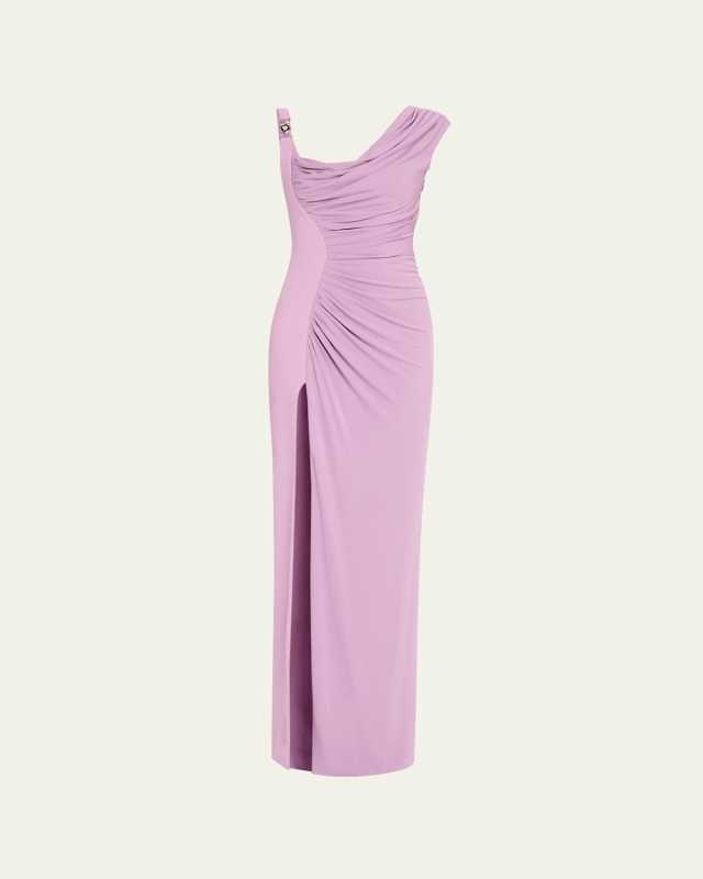 Ruched Jersey Gown
